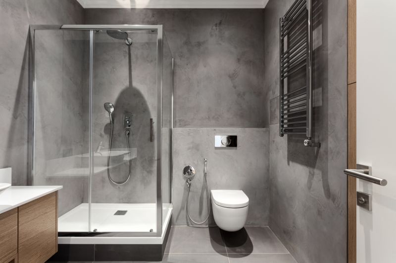 Minimalist Bathroom Shower